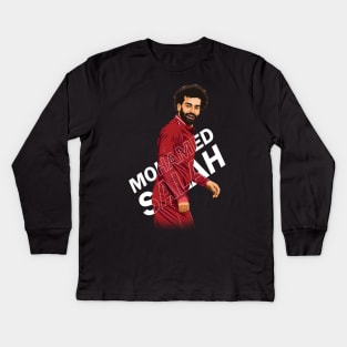 Mohamed Salah Kids Long Sleeve T-Shirt